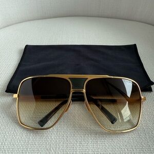 Men’s Dita Sunglasses Matador Titanium Gold Brown